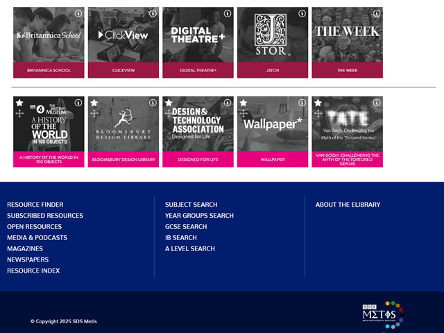 Metis eLibrary